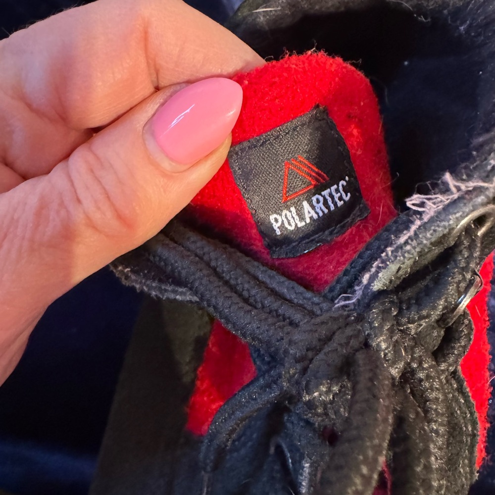 🔥 Polar Red & Black Hiking/Combat Boots – Size 9🔥 - Picture 9 of 11